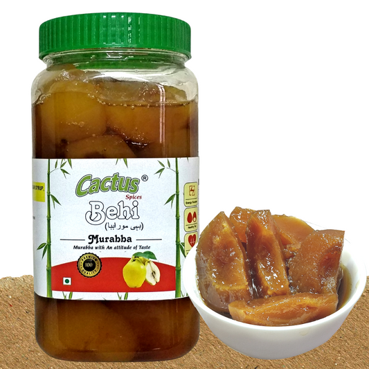 CACTUS SPICES Homemade | Behi Muraba | Safarjal Muraba | Quince Muraba | | Immunity boosters | No Harmful Preservative | 800g